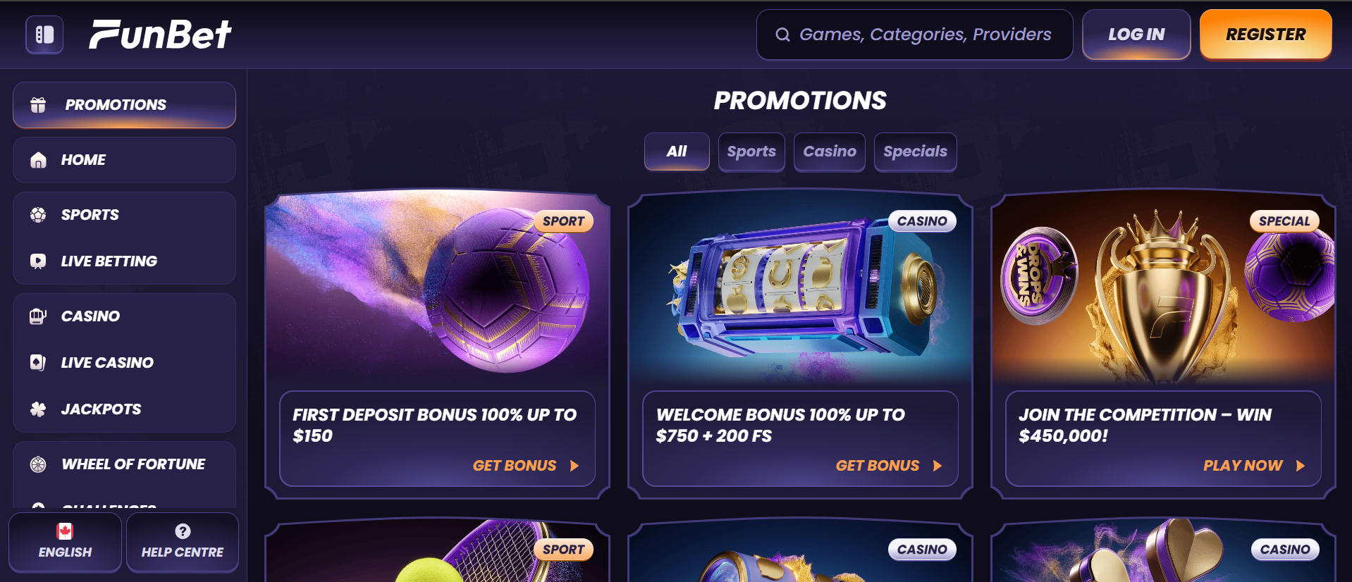 FunBet paris sportifs